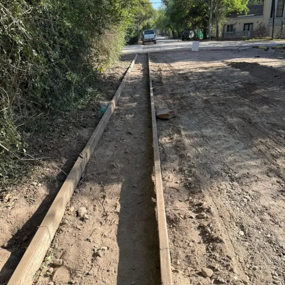 Ejecución de adoquín y cordón cunetas