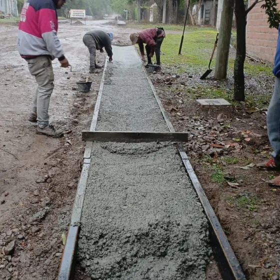 Ejecución de adoquín y cordón cunetas